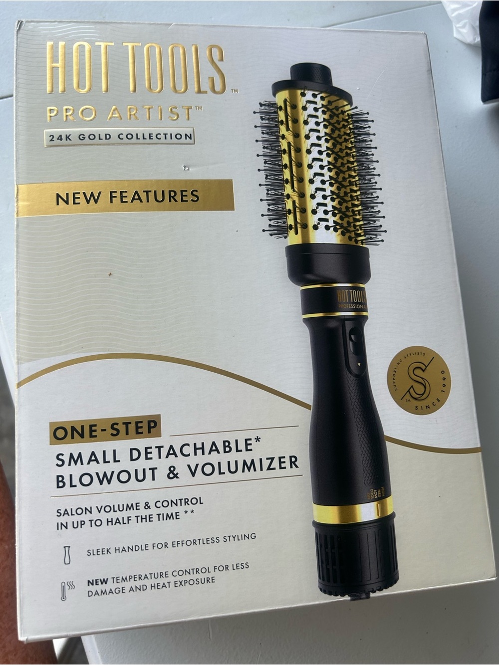 Hot Tools One-Step Detachable Gold & Black Blowout Volumizer